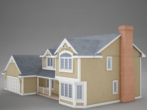 american home ii 3D Model
