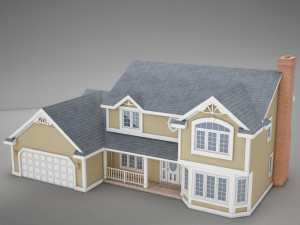 american home ii 3D Model