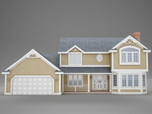 american home ii 3D Model