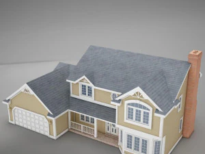 american home ii 3D Model
