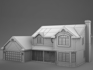 american home ii 3D Model