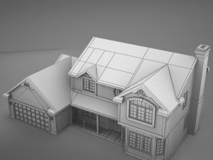 american home ii 3D Model