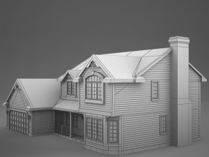 american home ii 3D Model