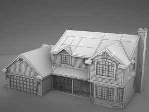 american home ii 3D Model