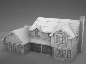 american home ii 3D Model