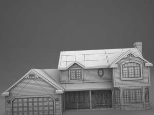 american home ii 3D Model