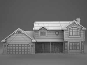 american home ii 3D Model