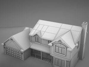 american home ii 3D Model