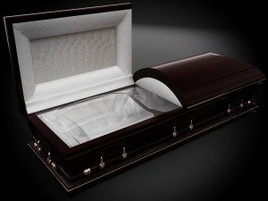 high def classic coffin xl 3D Model