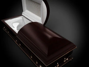high def classic coffin xl 3D Model