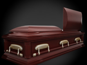high def classic coffin roman 3Dモデル