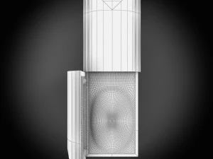 high def classic coffin wood 3D Model