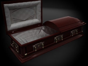 high def classic coffin victorian 3D Модель