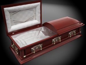 high def classic coffin victorian 3D Модель