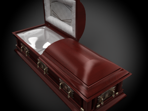 high def classic coffin victorian 3D Модель