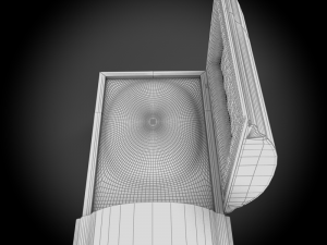 high def classic coffin victorian 3D Модель