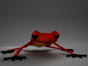 poison arrow frog 3D Model
