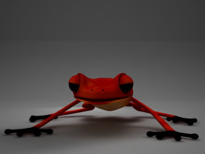 poison arrow frog 3D 모델