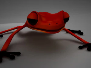 poison arrow frog 3D Model