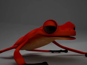 poison arrow frog 3D Model
