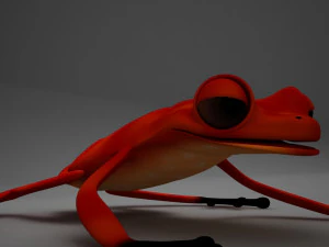 poison arrow frog 3D Model