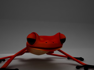 poison arrow frog 3D 모델