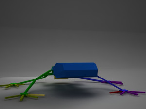 poison arrow frog 3D 모델