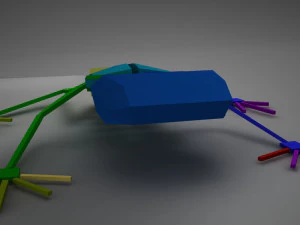 poison arrow frog 3D Model