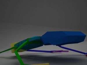 poison arrow frog 3D 모델