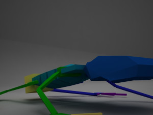 poison arrow frog 3D 모델