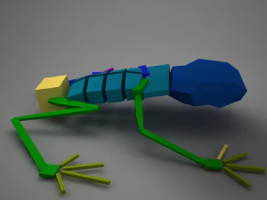 poison arrow frog 3D Model
