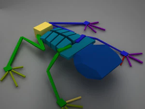 poison arrow frog 3D Model