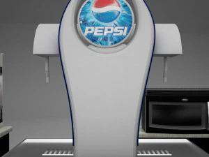 theater concession popcorn popper 3D Model