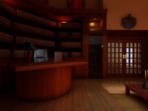 high def studio mansion 3D Model