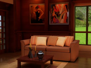 high def studio mansion 3D Model