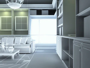 high def studio mansion 3D Model