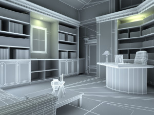 high def studio mansion 3D Modell