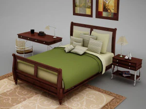 bedrrom03zip 3D Model