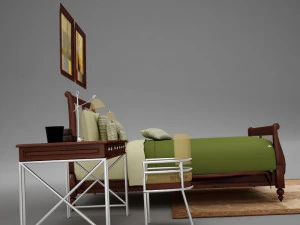 bedrrom03zip 3D Model