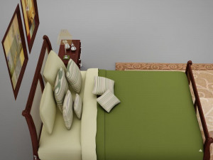 bedrrom03zip Modèle 3D
