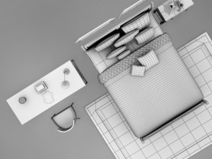 bedrrom03zip Modèle 3D