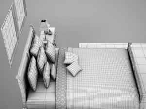 bedrrom03zip Modèle 3D