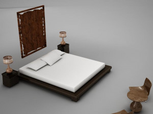 cuarto completo 02 3D 모델