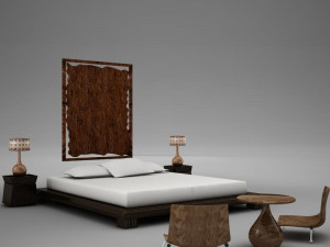 cuarto completo 02 3D 모델