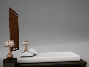 cuarto completo 02 3D 모델