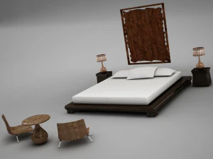 cuarto completo 02 3D Model
