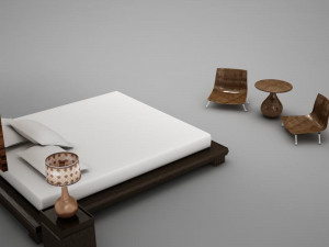 cuarto completo 02 3D 모델