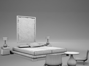 cuarto completo 02 3D 모델