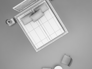 cuarto completo 02 3D 모델