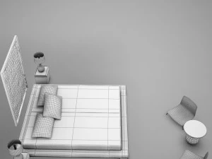 cuarto completo 02 3D Model